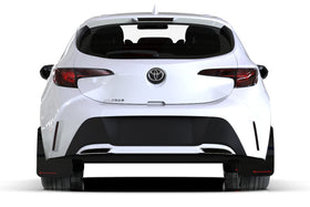 Rally Armor 18-26 Toyota Corolla Hatchback Black UR Mud Flap Grey Logo - 0