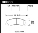 Hawk LTS Street Brake Pads-2