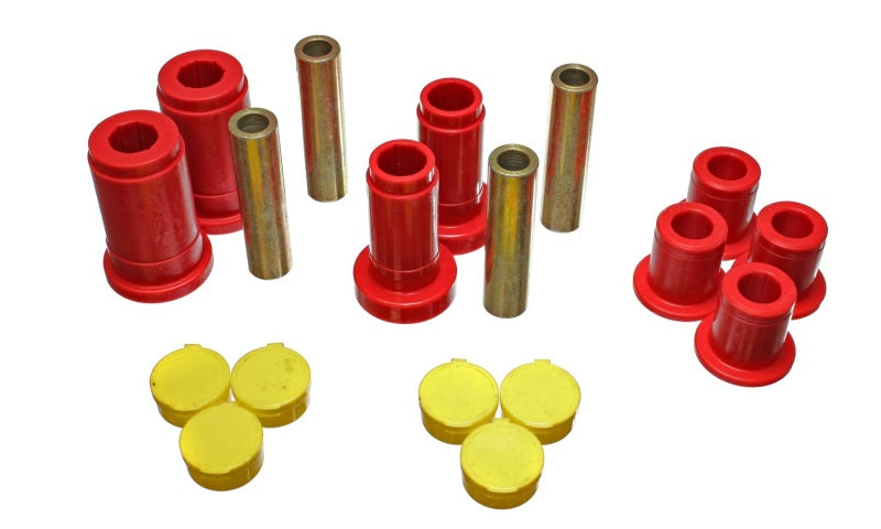 Energy Suspension 02-05 Dodge Ram 1500 2WD Red Front Control Arm Bushing Set - 0