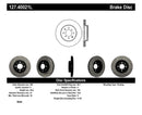 StopTech 90-01 Acura Integra (exc. Type R) / 01-05 Honda Civic / 07+ Honda Fit / 93-97 Del Sol VTEC-2