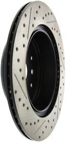 StopTech 5/93-98 Toyota Supra Left Rear Slotted & Drilled Rotor-5