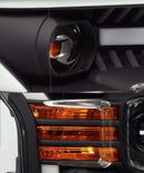 AlphaRex 15-17 Ford F-150 LUXX LED Projector Headlights Plank Style Black w/Activ Light/DRL-5