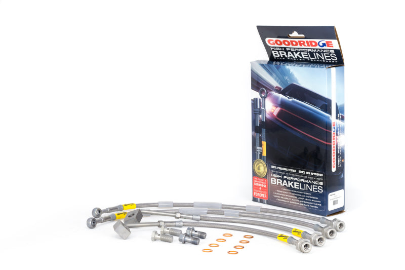 Goodridge 11-15 Jeep Grand Cherokee (Incl SRT 8) / 11-15 Dodge Durango SS Brake Line Kit - 0