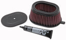 K&N 87-13 Kawasaki KLR650 650 / 93-96 KLX650C 650 Replacement Air Filter-2
