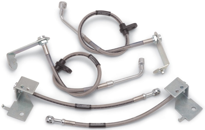 Russell Performance 05-11 Ford Mustang (with ABS) Brake Line Kit - 0