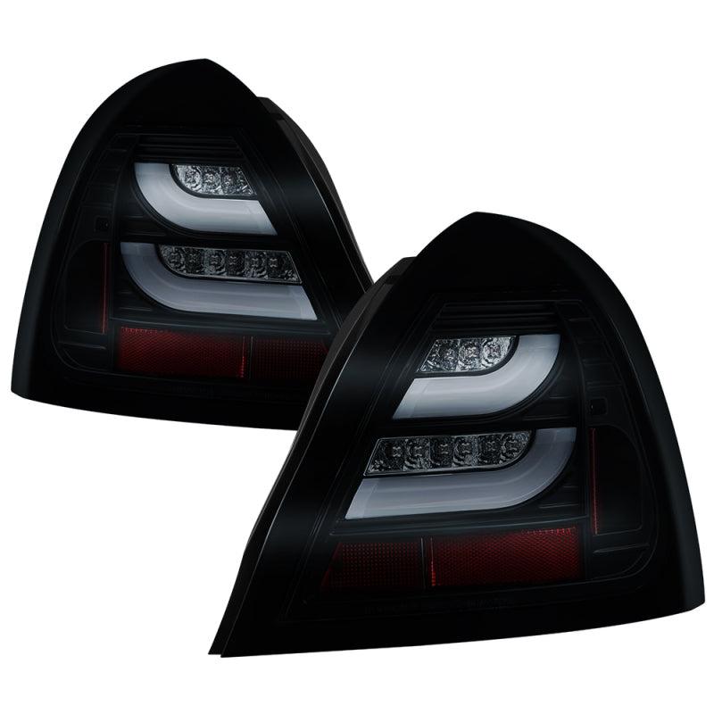 Spyder 04-08 Pontiac Grand Prix Light Bar LED Tail Light - Black Smoke (ALT-YD-PGP04-LED-BSM) - 0