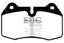 EBC 94-99 BMW M5 3.8 (E34) Redstuff Front Brake Pads-2