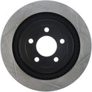 StopTech 2015 Ford Mustang GT w/ Brembo Brakes Left Rear Slotted Brake Rotor-1