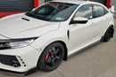 Rally Armor 17-22 Honda Civic Type R Black UR Mud Flap w/Dark Grey Logo-5