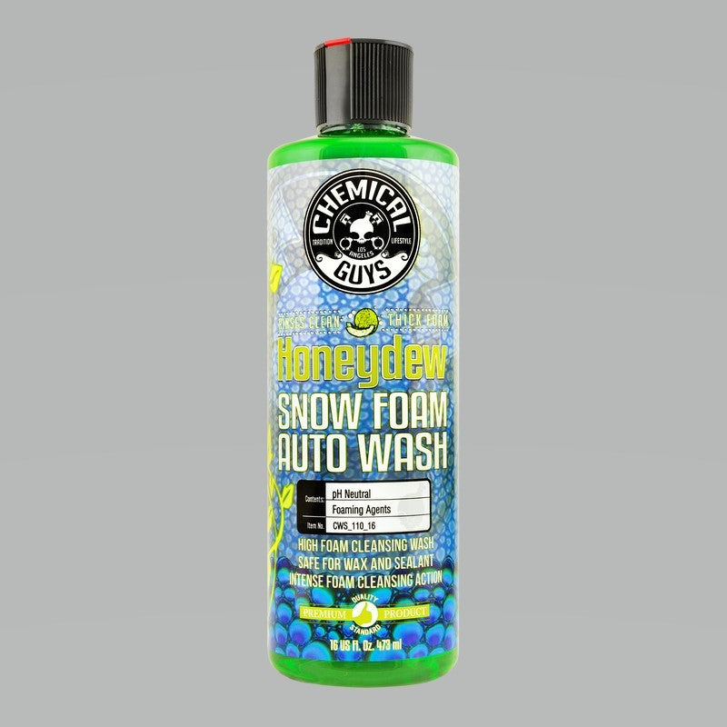 Chemical Guys Honeydew Snow Foam Auto Wash Cleansing Shampoo - 16oz - 0