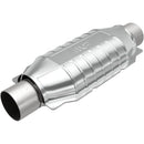 MagnaFlow Conv Univ 2.5in Inlet/Outlet Center/Center Oval 12in Body L x 6.5in W x 16in Overall L-2