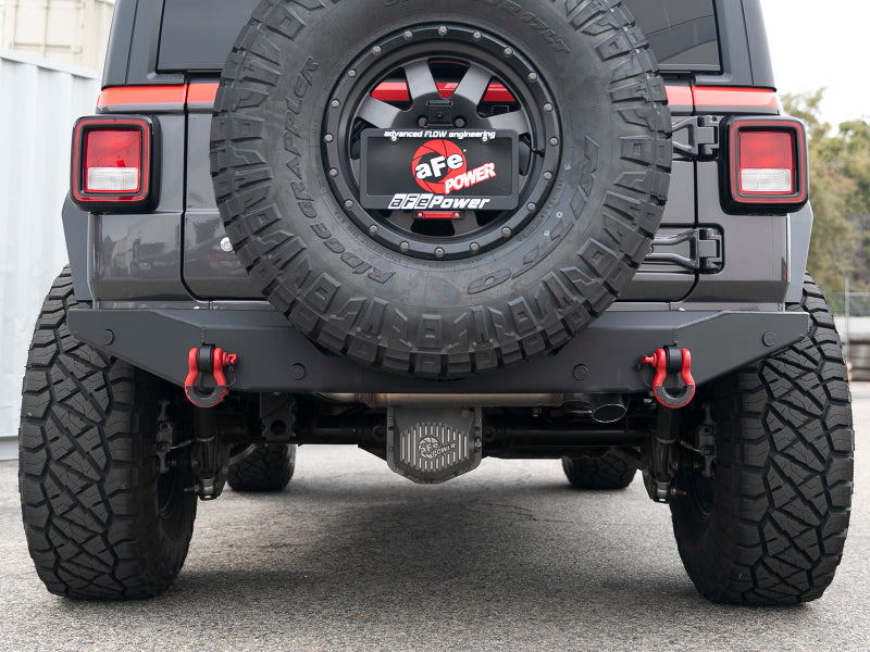 aFe MACH Force-Xp Hi-Tuck 3in 409 SS 18-20 Jeep Wrangler JL 2.0/3.6 Axle-Back Exhaust - 0