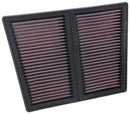 K&N 17-18 Alpha Romeo Giulia 2.9L V6 F/I Replacement Panel Air Filter-2