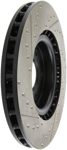 StopTech Slotted & Drilled Sport Brake Rotor - 0