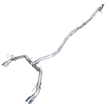 AWE Tuning 22+ Honda Civic Si/Acura Integra Track Edition Cat-Back Exhaust - Dual Chrome Silver Tips