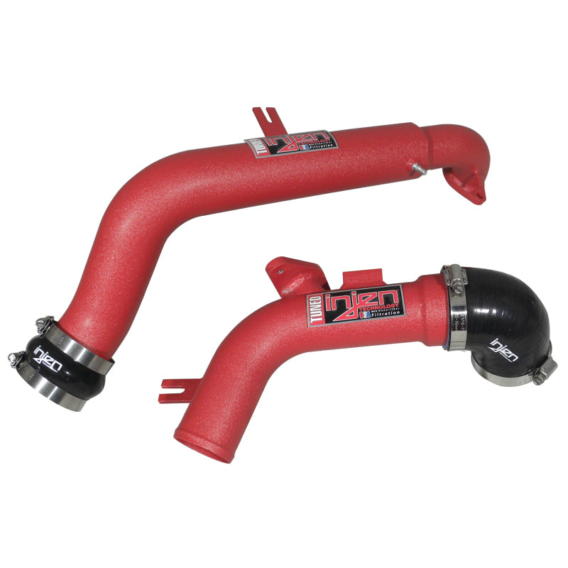 Injen 11-14 Nissan Juke 1.6L Nismo Turbo Upper Intercooler Piping Kit - Wrinkle Red - 0
