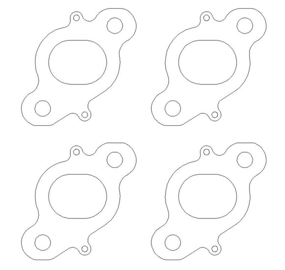 Cometic Nissan CA18 DET .030 inch DOHC Exhaust Gasket (4 pcs per Kit)