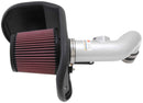K&N 12 Chevy Sonic 1.4L Silver Typhoon Performance Intake-5