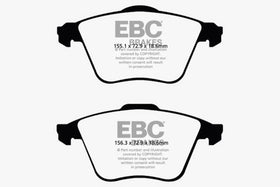 EBC 07-13 Mazda 3 2.3 Turbo Ultimax2 Front Brake Pads - 0