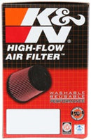 K&N Universal Chrome Filter 2 1/8in FLG / 4in x 3in Bottom / 2in Top / 2 3/4in Height (2 Per Box)-3