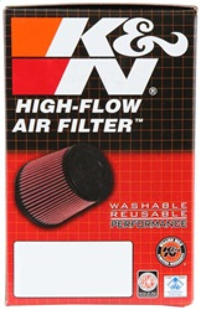 K&N Filter Universal Rubber Filter 3 1/2 inch Flange 4 5/8 inch Base 3 1/2 inch Top 4 1/2 inch Heigh