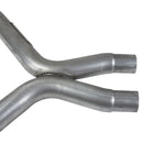 BBK 11-14 Mustang 3.7 V6 Short Mid X Pipe With Catalytic Converters 2-1/2 For BBK Long Tube Headers-11
