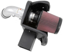 K&N 69 Series Typhoon Performance Intake Kit - Silver for 13-14 Nissan Altima 2.5L L4-1