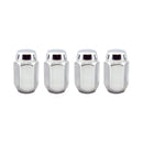 McGard Hex Lug Nut (Cone Seat) M12X1.5 / 13/16 Hex / 1.5in. Length (4-Pack) - Chrome-7
