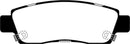 EBC 07+ Buick Enclave 3.6 Yellowstuff Rear Brake Pads-4