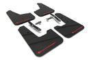Rally Armor 23-25 Kia Niro SG2 Black UR Mud Flap Red Logo-1