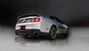 Corsa 2011-2014 Ford Mustang GT/Boss 302 5.0L V8 Black Xtreme Axle-Back Exhaust-4