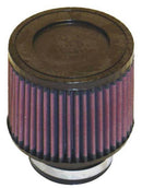 K&N Universal Rubber Filter Round Tapered 4.625in Top OD x 5in Base OD x 4in H-2