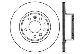 StopTech Slotted & Drilled Sport Brake Rotor - 0