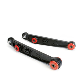 Skunk2 Honda/Acura EG/DC Alpha Series Rear Lower Control Arm Set - Black - 0