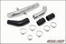 AMS Performance 08-15 Mitsubishi EVO X Upper I/C Pipe - Black Powder Coat-1