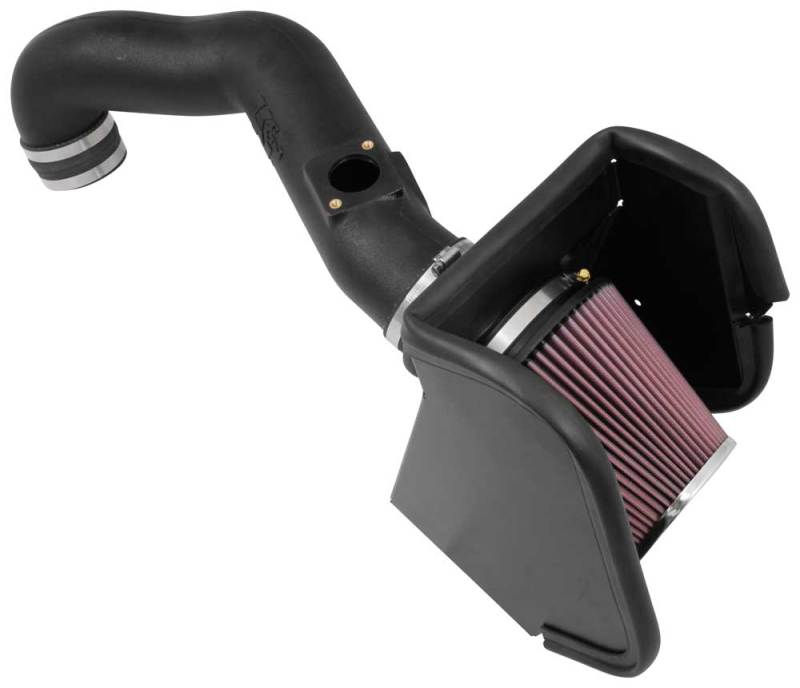 K&N 16-17 Nissan Titan XD V8-5.0L DSL 63 Series Aircharger Performance Intake - 0