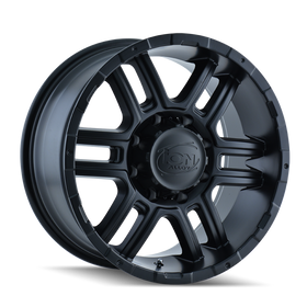ION Type 179 17x8 / 5x139.7 BP / 10mm Offset / 108mm Hub Matte Black Wheel - 0