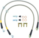 StopTech 93-01 Impreza Stainless Steel Rear Brake Lines-4