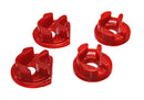 Energy Suspension 01-05 Honda Civic/CRX Red Motor Mount Inserts (Manual Transmission) (2 Torque Moun-2