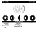 StopTech 07-09 Toyota Tundra / 08-09 Toyota Sequoia Front Left Slotted & Drilled Rotor-9