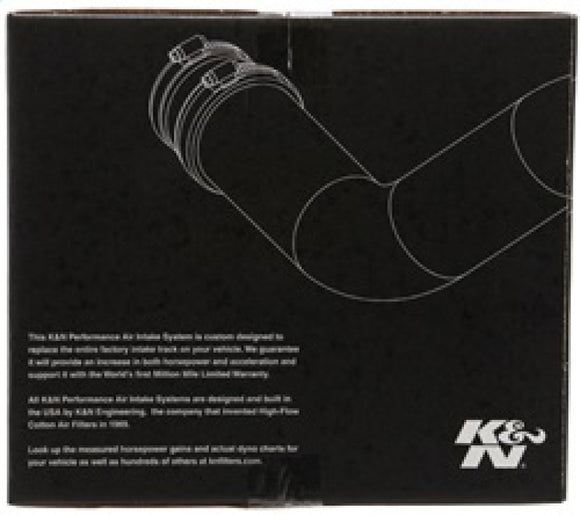 K&N 12-13 Jeep Wrangler 3.6L-V6 AirCharger Perf Intake Kit