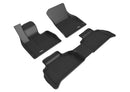 3D Maxpider 20-24 BMW X6 (G06) Kagu Floor Mat- Black R1 R2-1