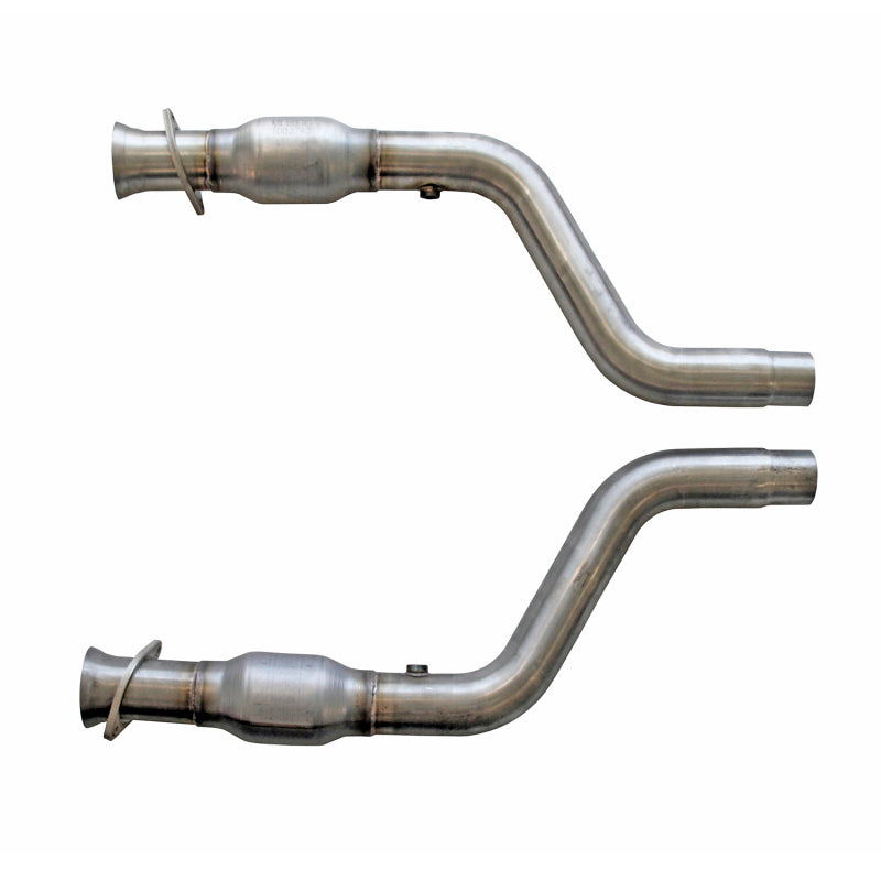 BBK 05-15 Dodge Challenger Charger Short Mid X Pipe w Catalytic Converters 2-3/4 For LT Headers - 0