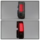 xTune Hummer H3 06-09 ( Non H3T ) LED Tail Lights Smoke ALT-ON-HH306-LED-SM-6