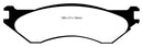 EBC 06-11 Dodge Ram 1500 Mega Cab 2WD Greenstuff Rear Brake Pads-2
