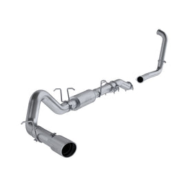 MBRP 2003-2007 Ford F-250/350 6.0L EC/CC Turbo Back Single Side (Stock Cat) - 0