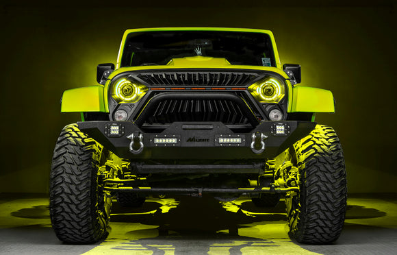 Oracle Oculus 7in ColorSHIFT Bi-LED Projector Headlights for Jeep Wrangler JK
