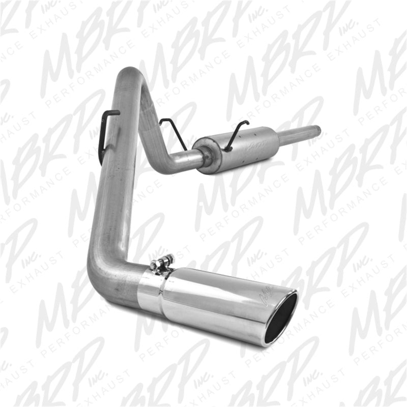 MBRP 2004-2005 Dodge Ram Hemi 1500 5.7L SC/CC-SB Cat Back Single Side - 0