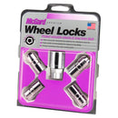 McGard Wheel Lock Nut Set - 4pk. (Cone Seat) M14X1.5 / 21mm & 22mm Dual Hex / 1.639in. L - Chrome-1