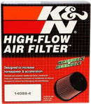 K&N Filter Universal Rubber Filter-Rd Tapered 3in Flange ID x 6in Base OD x 5in Top OD x 5.563in H-7